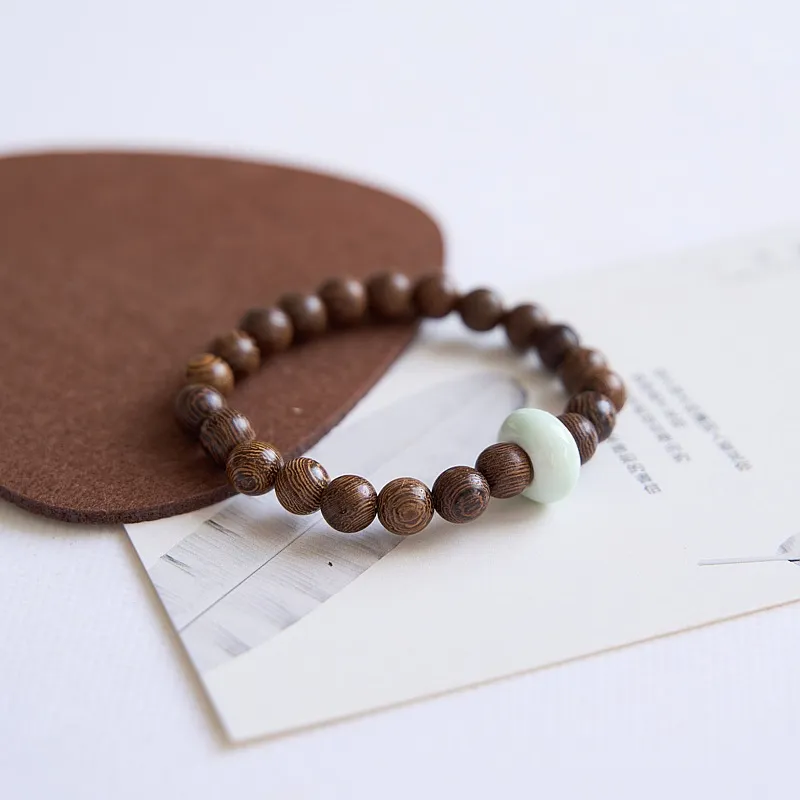BNNYW Golden Sandalwood Bracelets Unisex-3