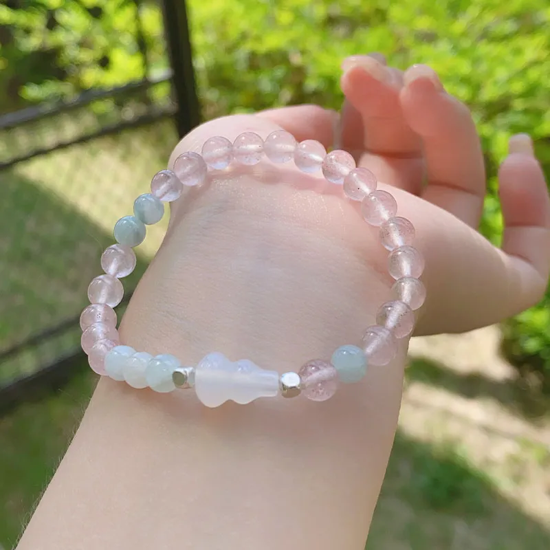 BNNYW Colored Glaze Bracelets Unisex-4