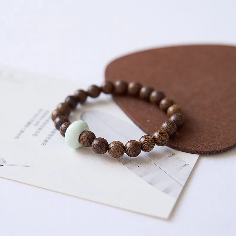BNNYW Golden Sandalwood Bracelets Unisex-2