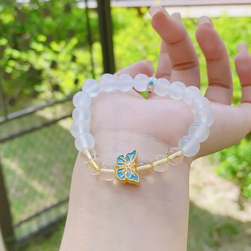BNNYW Colored Glaze Bracelets Unisex-1