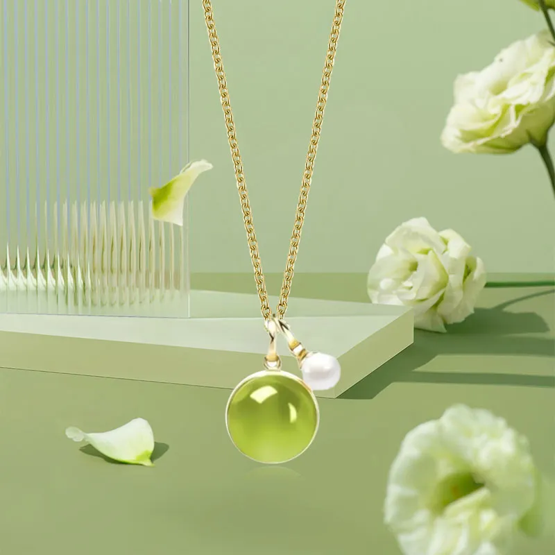 BNNYW Colored Glaze Necklaces Women's-2
