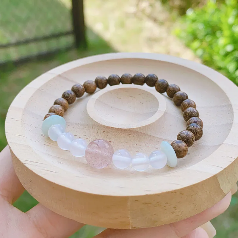 BNNYW Golden Sandalwood Bracelets Unisex-2
