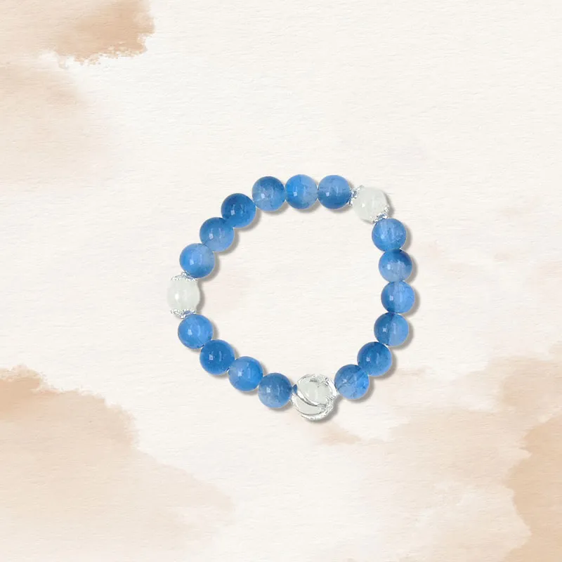 BNNYW Colored Glaze Jade Bracelets Unisex-2