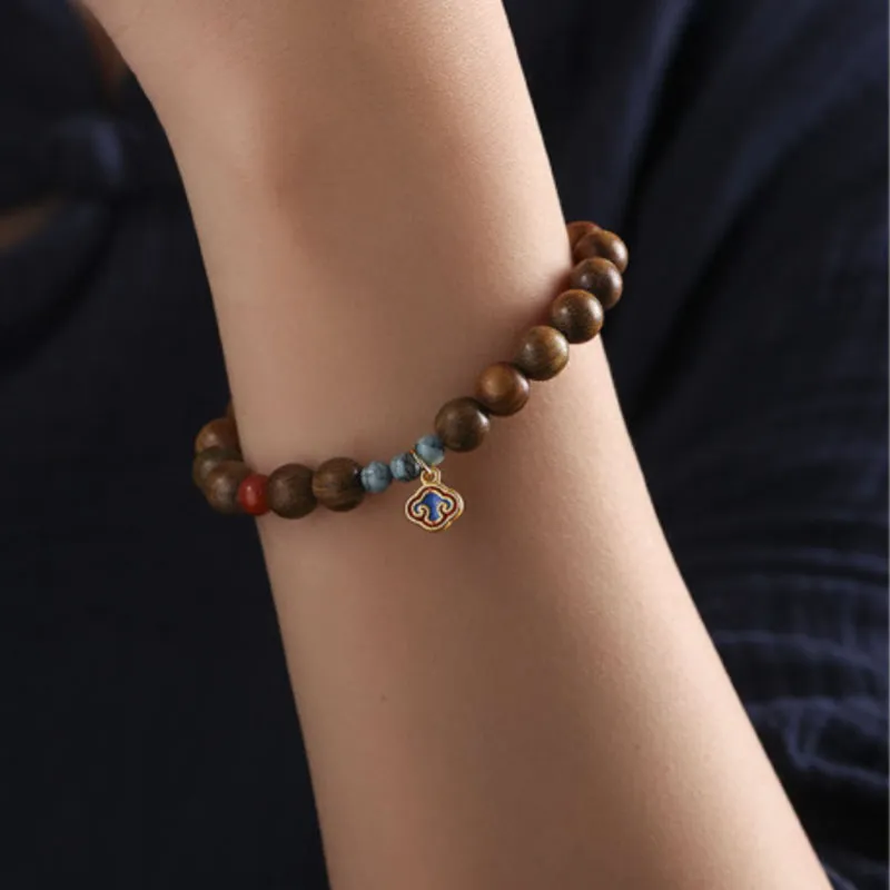 BNNYW Golden Sandalwood Bracelets Unisex-6