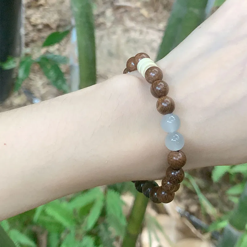 BNNYW Golden Sandalwood Bracelets Unisex-4