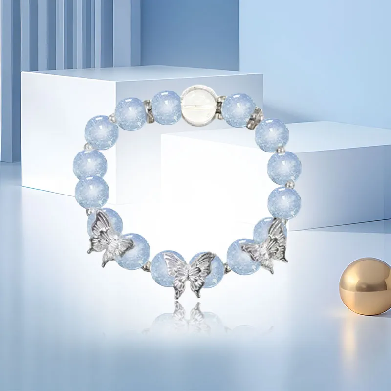 BNNYW Colored Glaze Jade Bracelets Women's-3
