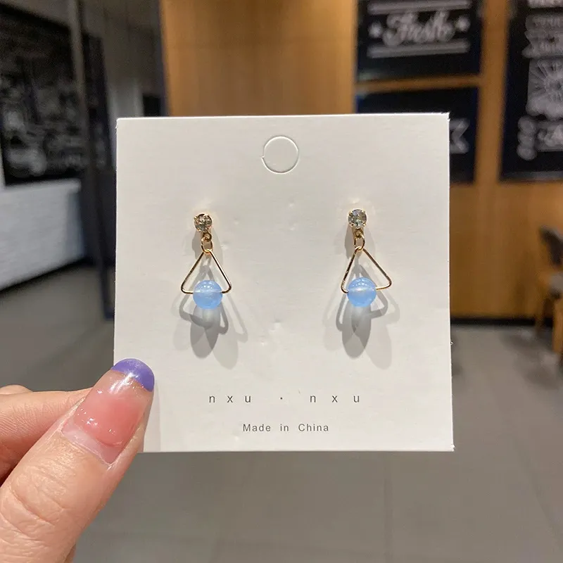 BNNYW Colored Glaze Earrings Women's-3
