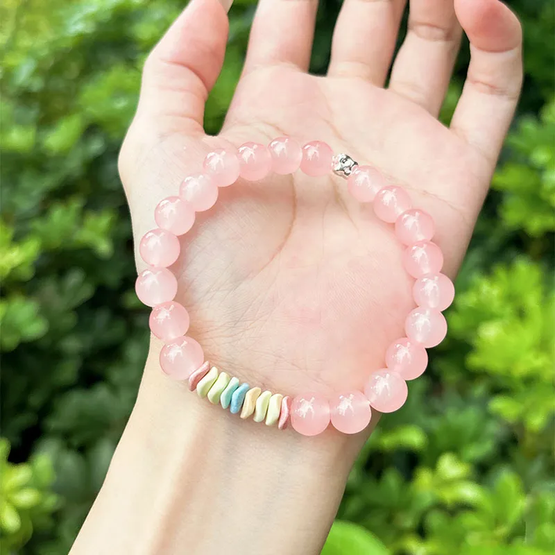 BNNYW Colored Glaze Bracelets Unisex-5