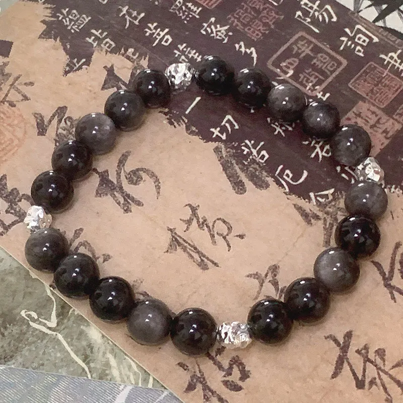 BNNYW Obsidian Bracelets Unisex-3
