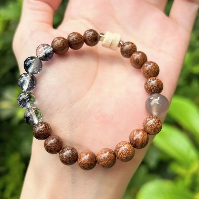 BNNYW Golden Sandalwood Bracelets Unisex-2