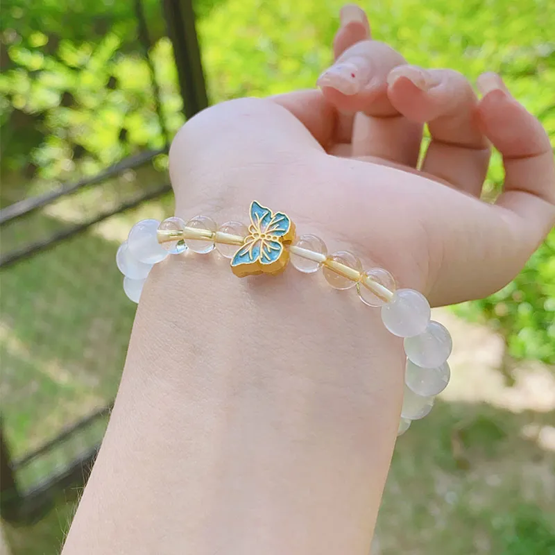 BNNYW Colored Glaze Bracelets Unisex-5
