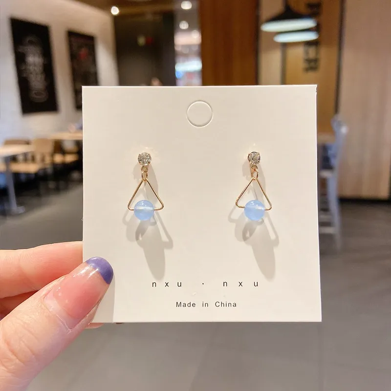 BNNYW Colored Glaze Earrings Women's-2