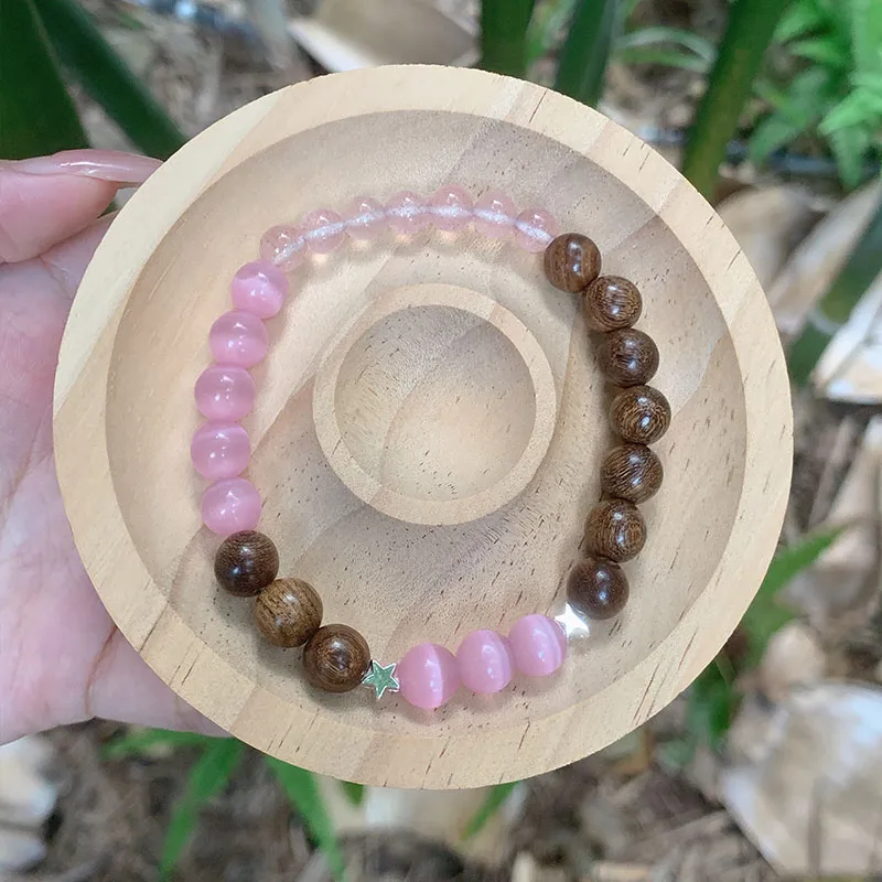 BNNYW Golden Sandalwood Bracelets Unisex-1