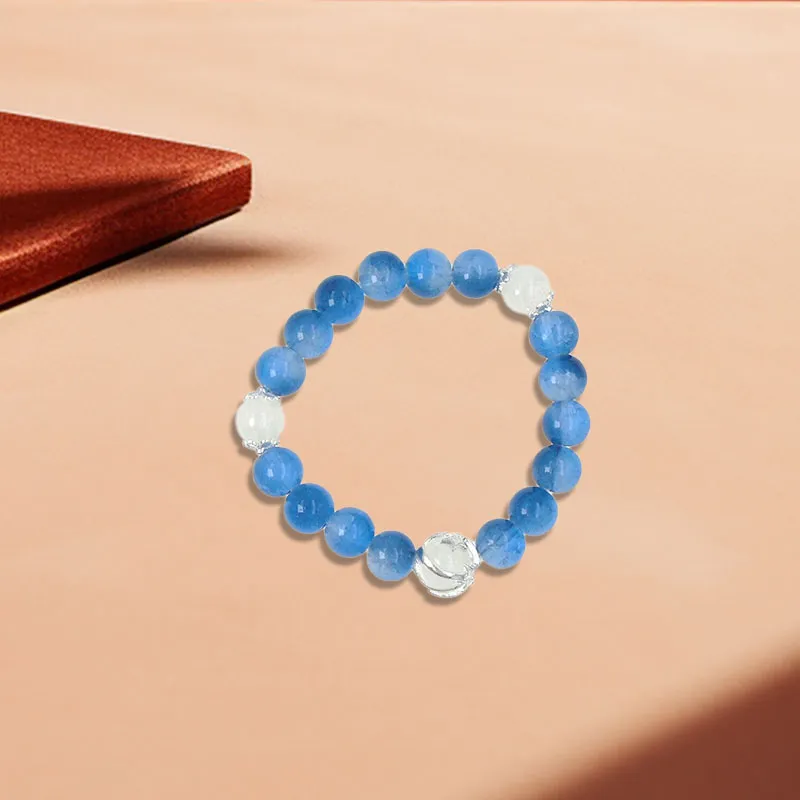 BNNYW Colored Glaze Jade Bracelets Unisex-4