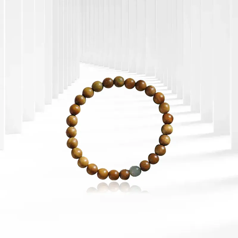 BNNYW Green Sandalwood Bracelets Unisex-2
