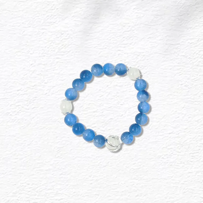 BNNYW Colored Glaze Jade Bracelets Unisex-3