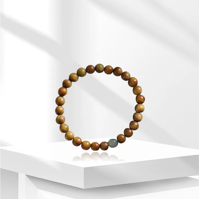 BNNYW Green Sandalwood Bracelets Unisex-4