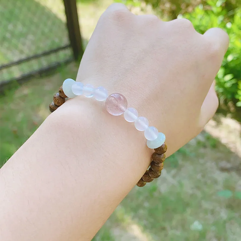 BNNYW Golden Sandalwood Bracelets Unisex-5
