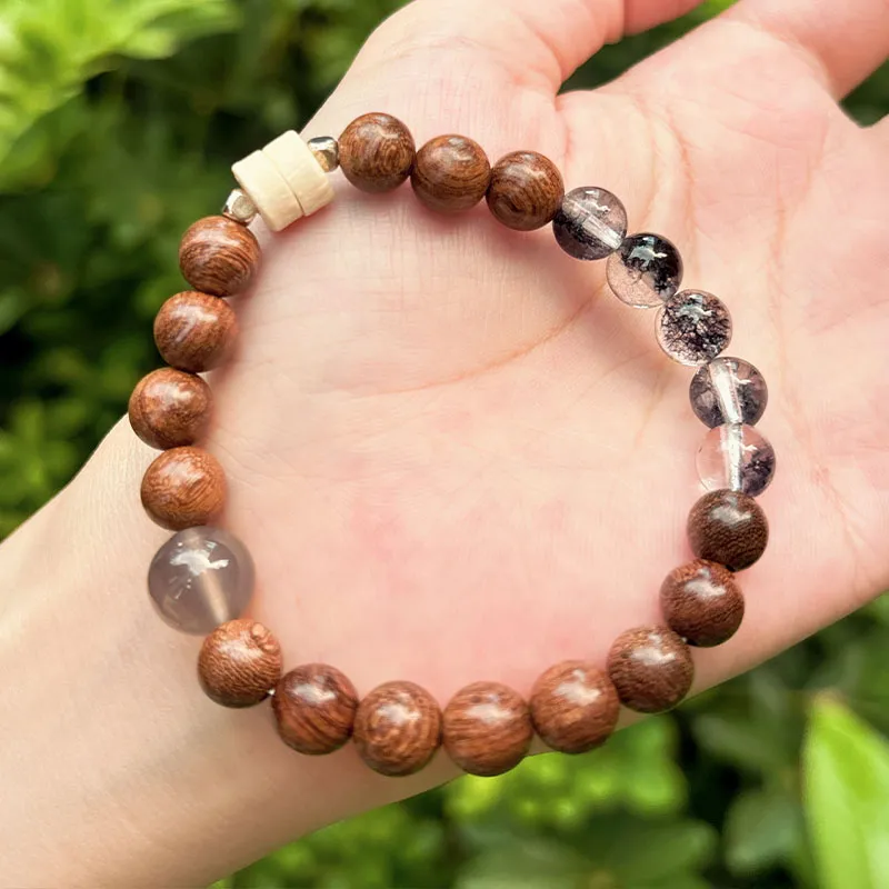 BNNYW Golden Sandalwood Bracelets Unisex-3