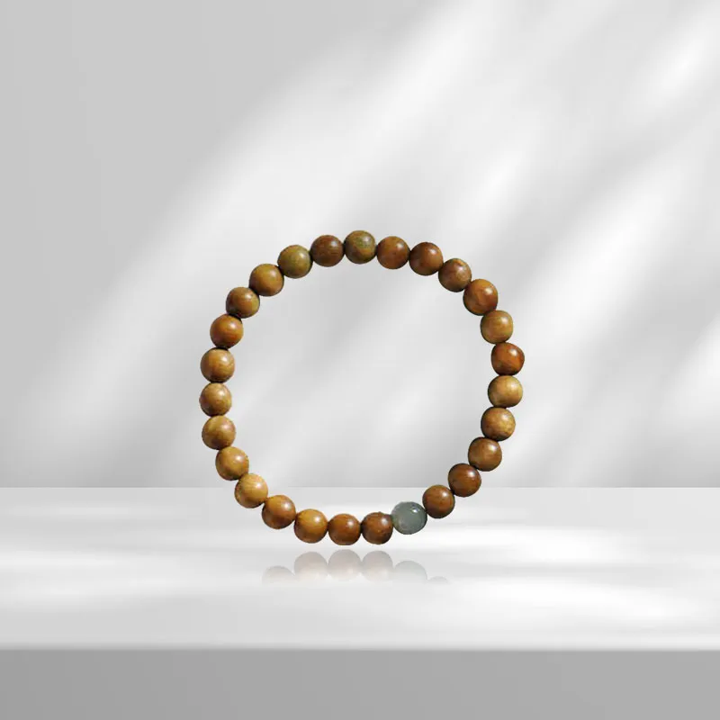BNNYW Green Sandalwood Bracelets Unisex-1
