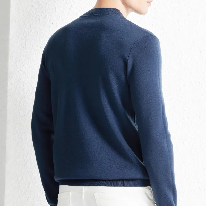 BILISISHANYANG Base Layer Thermal Fashion Wool Sweaters Men's-2