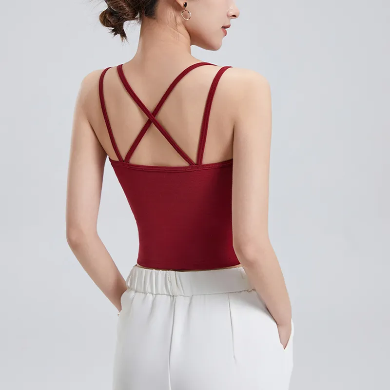DOUBLE STAR 88 Tank Top Women's Burgundy-1