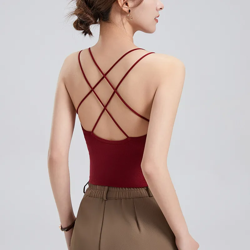 DOUBLE STAR 88 Tank Top Women's Burgundy-1