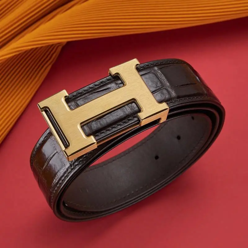 Cheekkiss Top Grain Cow Leather Belts Men's 3.8cm-6
