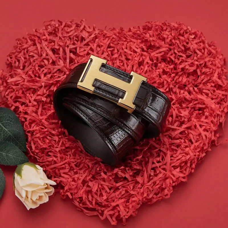 Cheekkiss Top Grain Cow Leather Belts Men's 3.8cm-5
