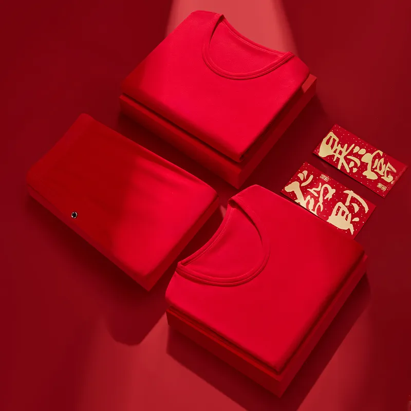 Cheekkiss Thermal Set Unisex China Red-4