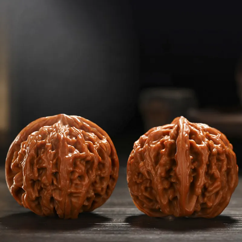 MUSHIFEN Walnut Fine Handicraft Collectible Unisex-2