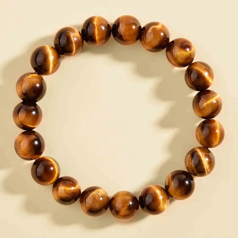 MUSHIFEN Tiger's Eye Stone Bracelets Unisex-4
