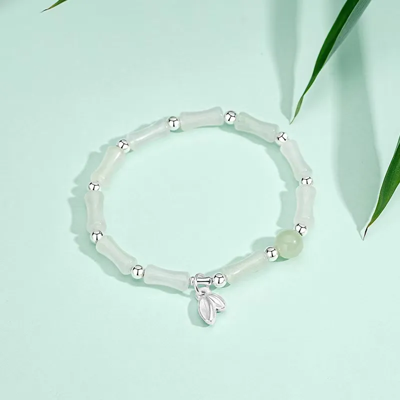 MUSHIFEN Colored Glaze Bracelets Women's-4