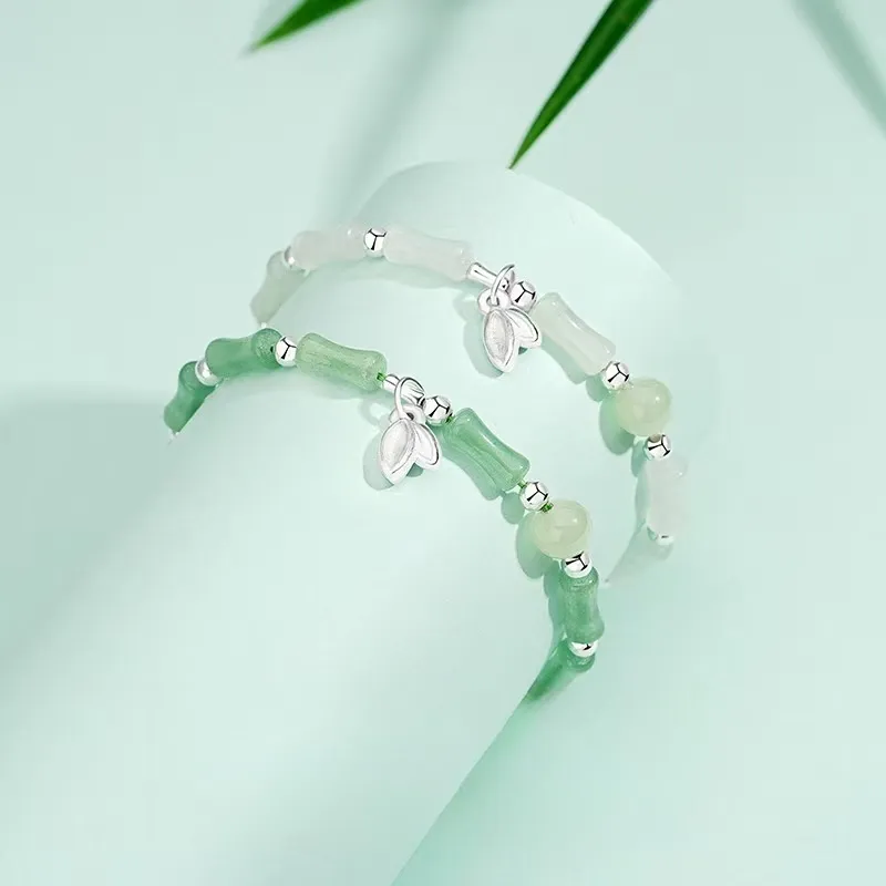 MUSHIFEN Colored Glaze Bracelets Women's-2