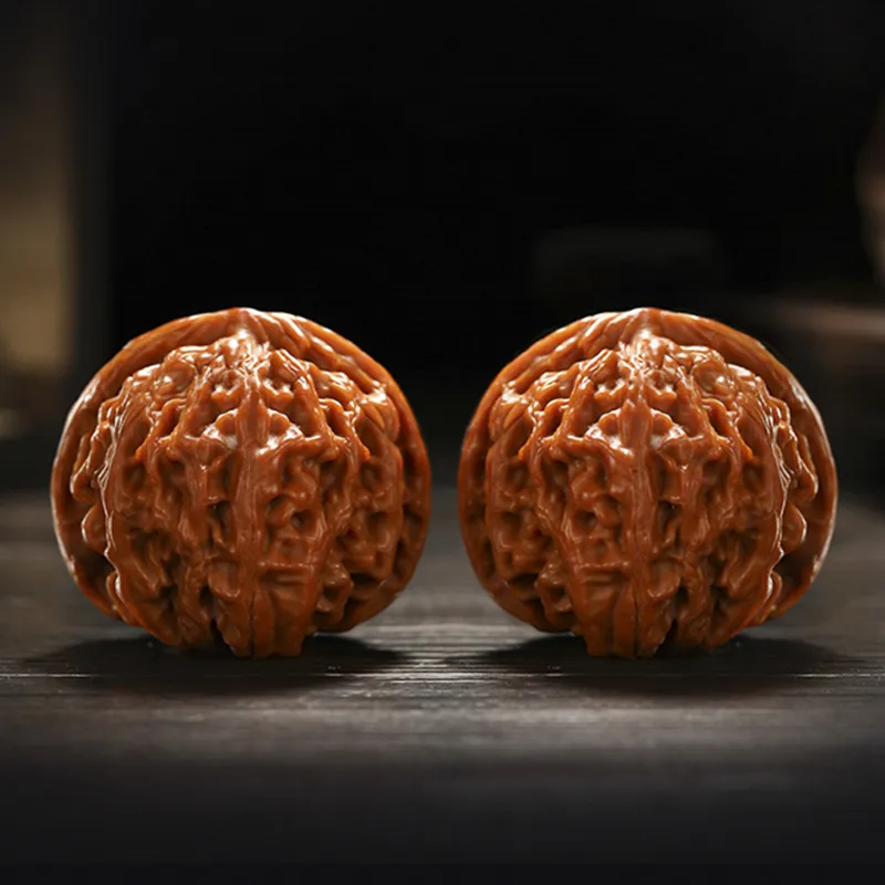 MUSHIFEN Walnut Fine Handicraft Collectible Unisex-1
