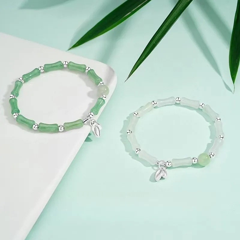 MUSHIFEN Colored Glaze Bracelets Women's-3