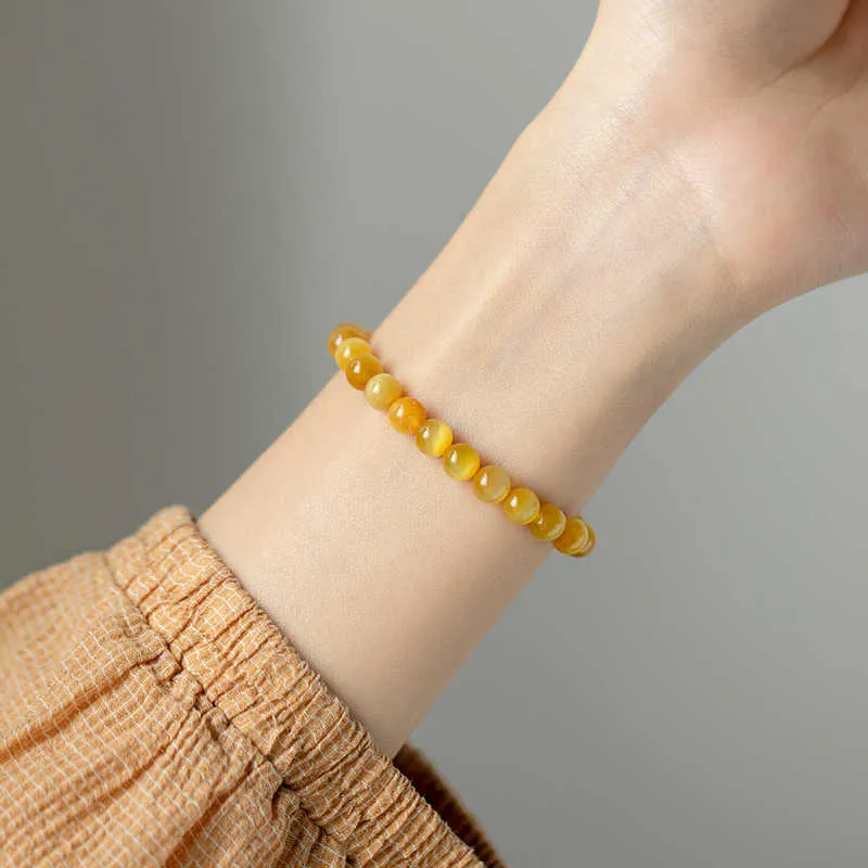 MUSHIFEN Tiger's Eye Stone Bracelets Women's-2