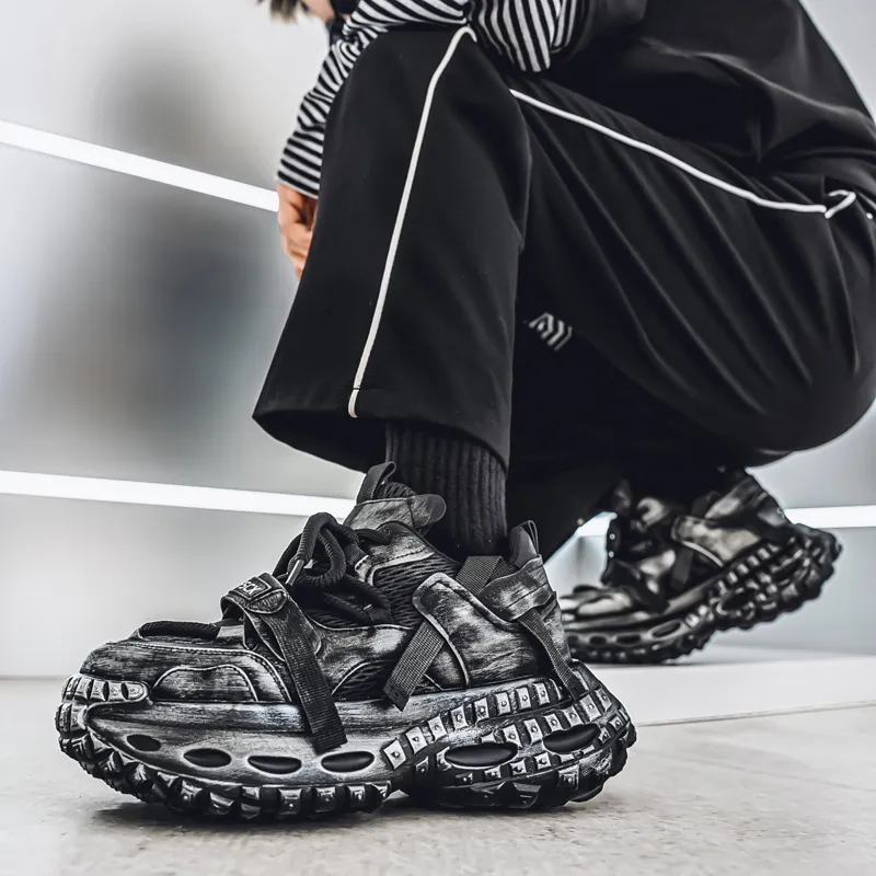 Colorful Creations Low Top Chunky Sneakers Men's-7