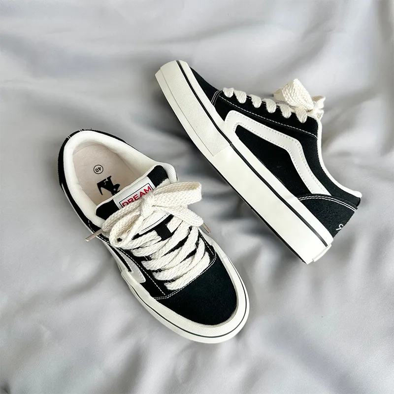 Colorful Creations Slip Resistant, Abrasion Resistant, Lightweight, Breathable Low Top Skateboard Shoes Men's-6