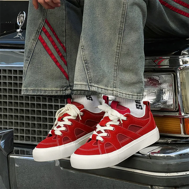 Colorful Creations Anti Slip Wear Resistant Skateboard Shoes Men's Box-11