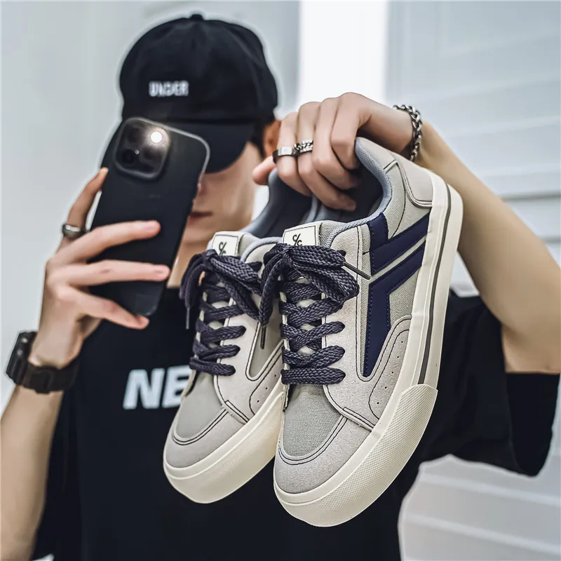 Colorful Creations Anti Slip Wear Resistant Low Top Skateboard Shoes Men's-3