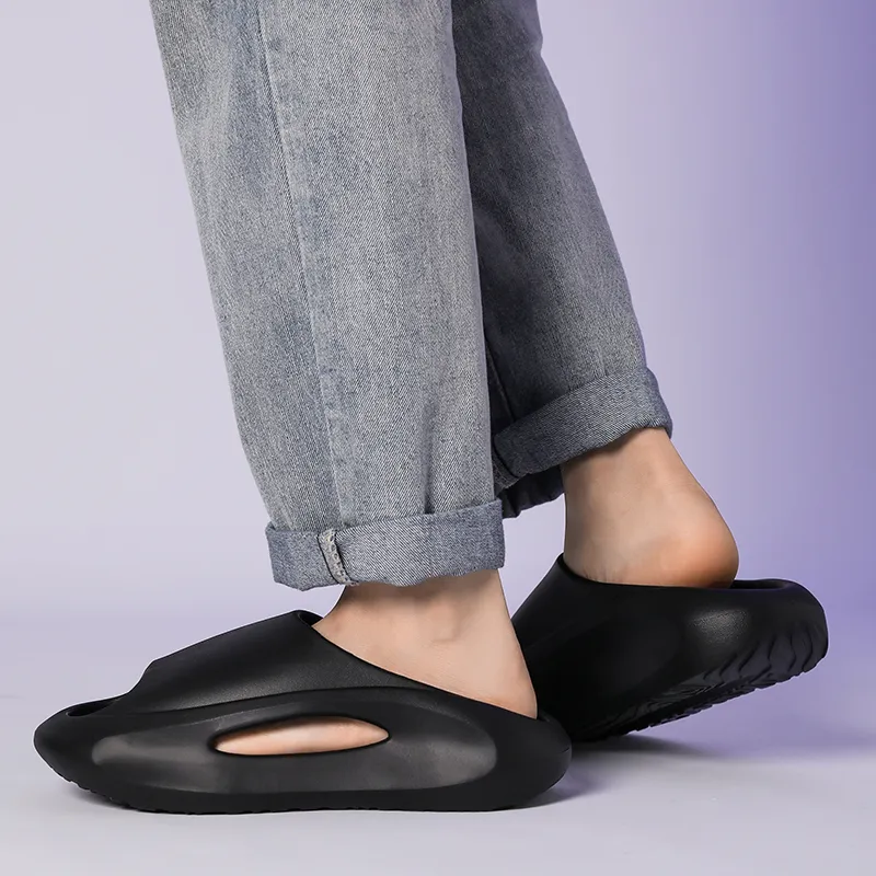 Colorful Creations Quiet Slip Resistant Abrasion Resistant Slide Slippers Unisex-7