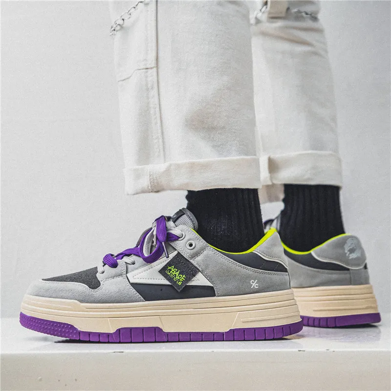 Colorful Creations Low Top Skateboard Shoes Men's-7