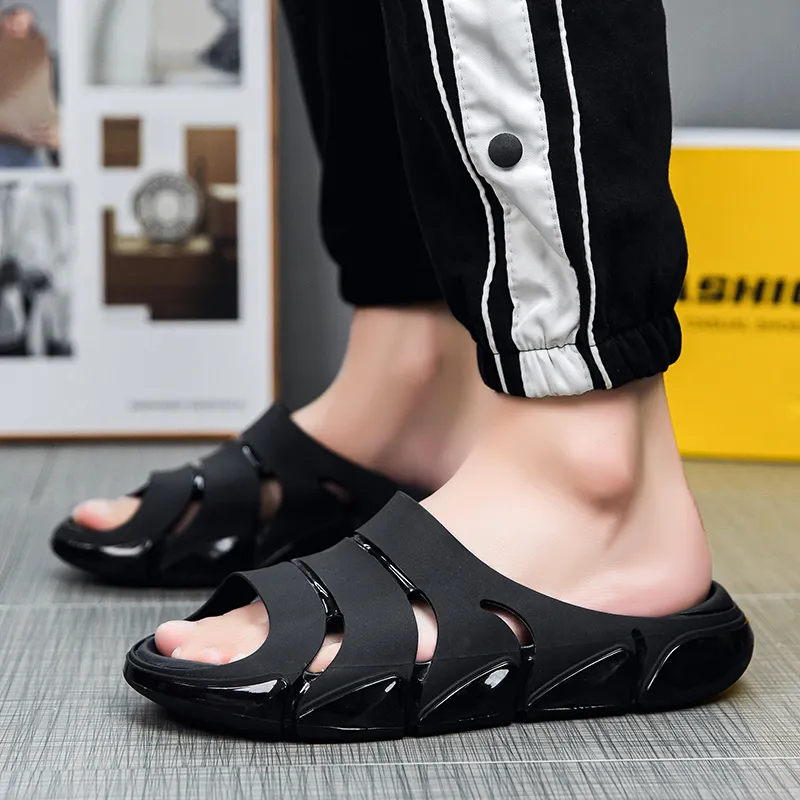 Colorful Creations Slip Resistant Abrasion Resistant Slide Slippers Men's-16