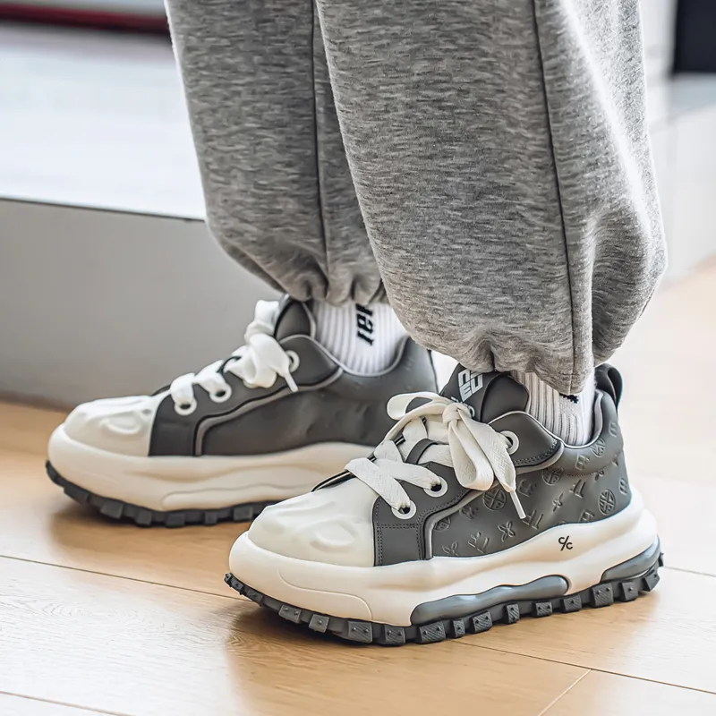 Colorful Creations Slip Resistant, Abrasion Resistant, Breathable, Height Increasing Casual Shoes Men's-3