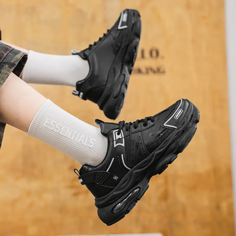 Colorful Creations Shock Absorbers With Slip Resistant And Abrasion Resistant Properties Chunky Sneakers Men's-6