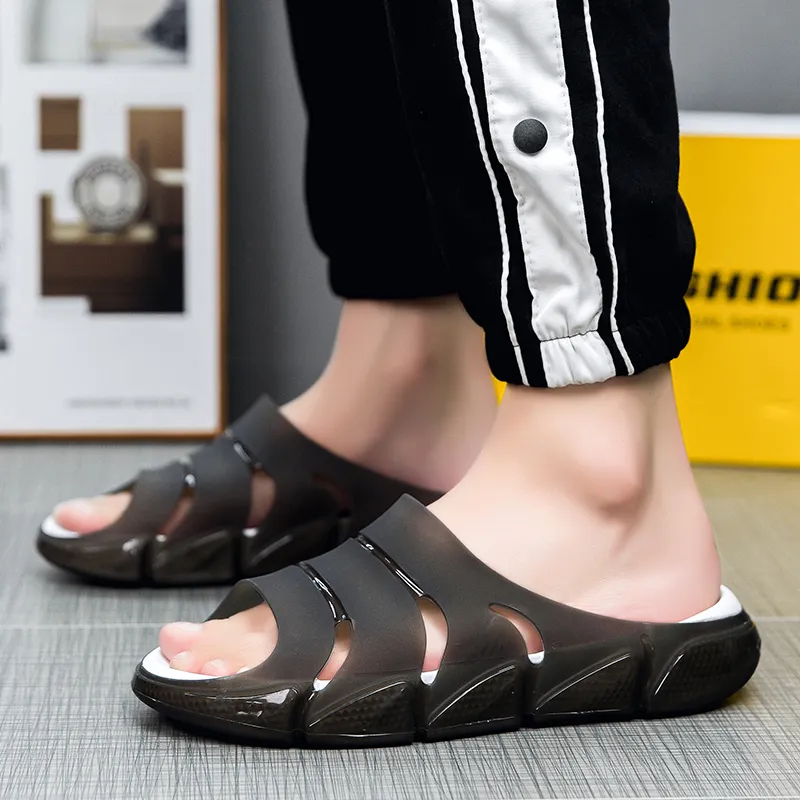 Colorful Creations Slip Resistant Abrasion Resistant Slide Slippers Men's-6