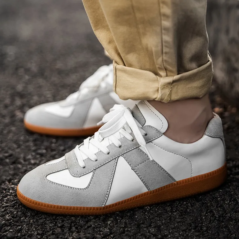 Colorful Creations Anti Slip Wear Resistant Skateboard Shoes Men's White-3