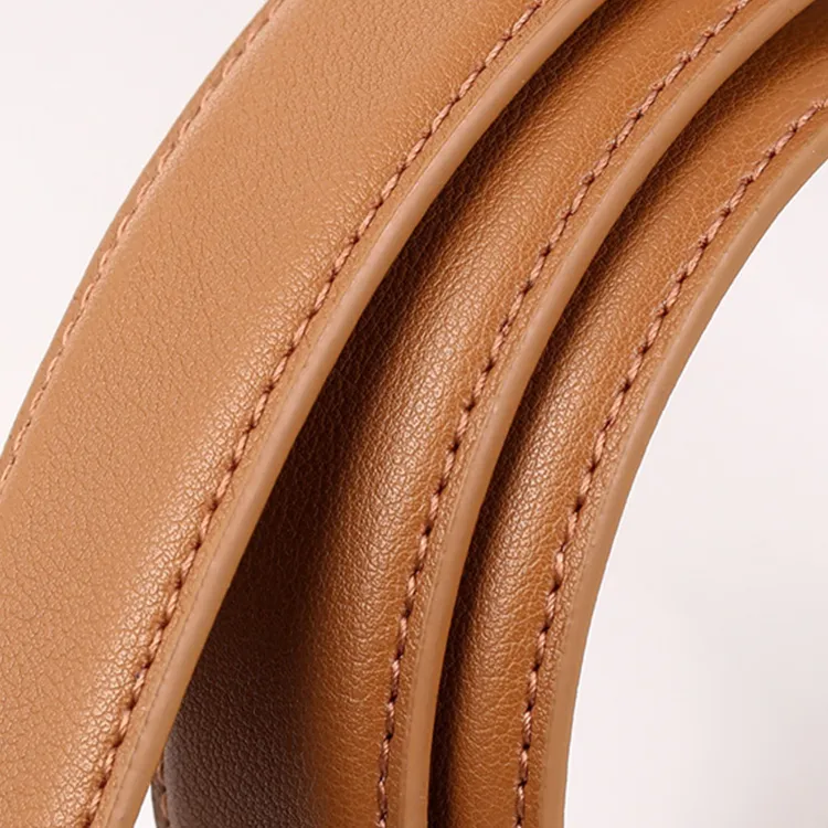 YUZHAOLIN Cow Leather Belts Women's Width 2.5CM-3