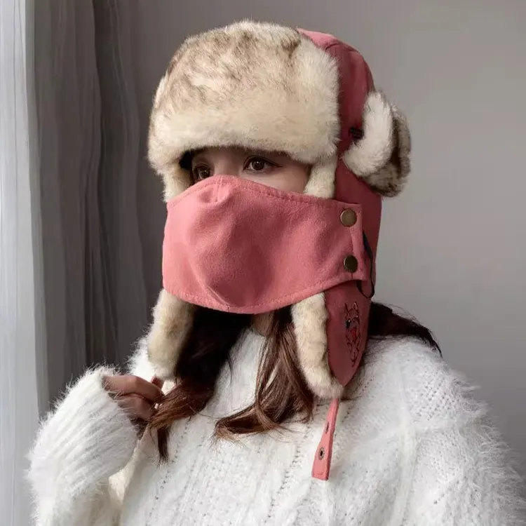 YUZHAOLIN Polyester Trapper Hats Unisex-8
